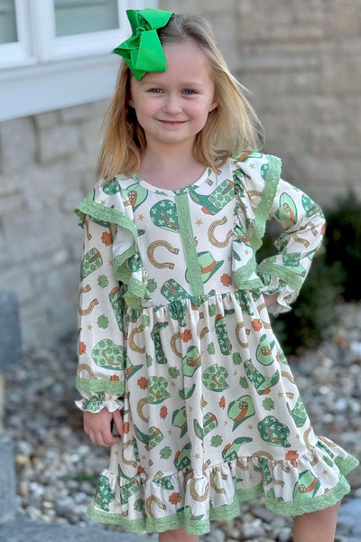 Lucky Country Ruffle Dress