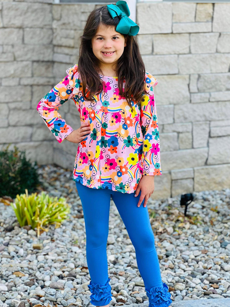 RG™ Pretty Poppies Ruffle Icing Leggings Set Ruffle Girl