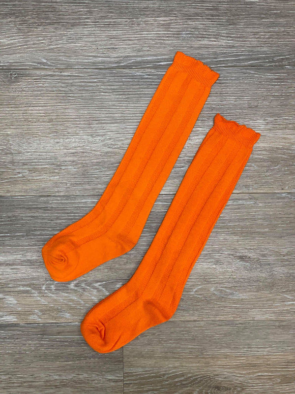 JUST RESTOCKED - Girl's Knee High Ruffle Socks – Ruffle Girl