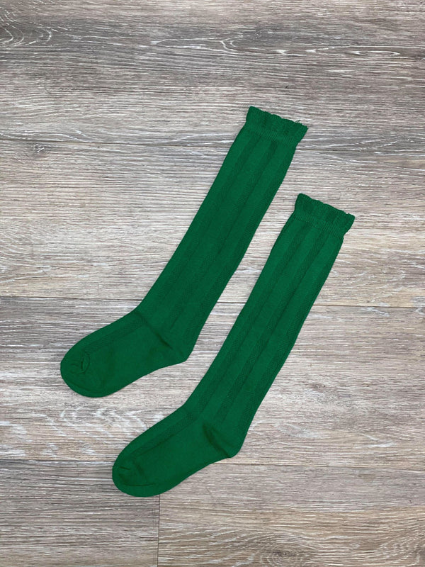 JUST RESTOCKED - Girl's Knee High Ruffle Socks – Ruffle Girl