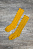 JUST RESTOCKED - Girl's Knee High Ruffle Socks