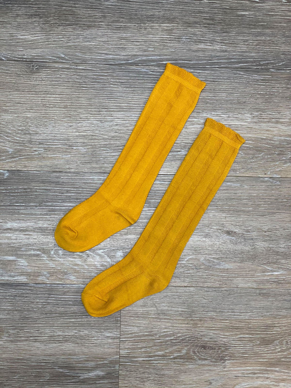 JUST RESTOCKED - Girl's Knee High Ruffle Socks – Ruffle Girl