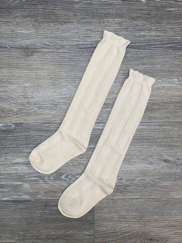 JUST RESTOCKED - Girl's Knee High Ruffle Socks – Ruffle Girl
