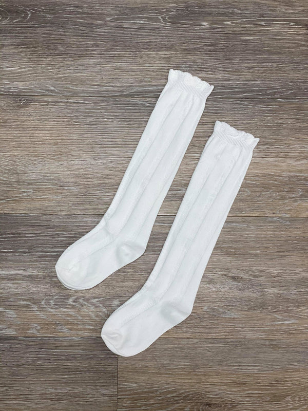 JUST RESTOCKED - Girl's Knee High Ruffle Socks – Ruffle Girl