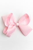 BABY PINK BOW WITH CLIP