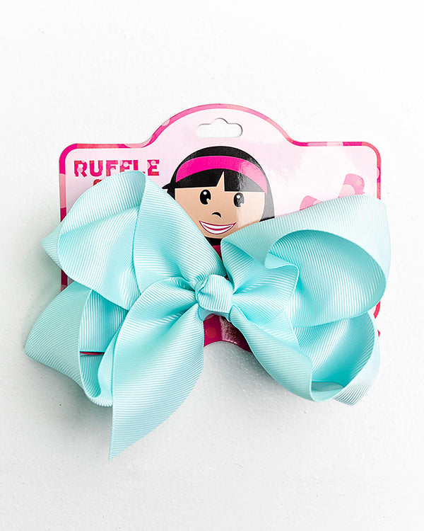 iCE BLUE BOW WITH CLIP