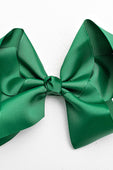 dark green bow
