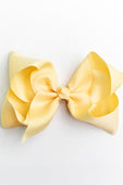SOFT PEARL YELLOW BOW