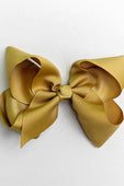 OLIVE BOW WITH CLIP